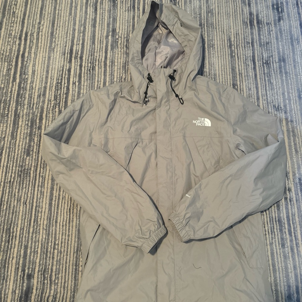 The North Face Gray  Shell Jacket Water Resistant Size s. Price is negotiable. ￼